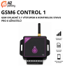 GSM6 CONTROL 1 - GSM ovladač s 1 výstupem a kontrolou stavu pro 6 uživatelů